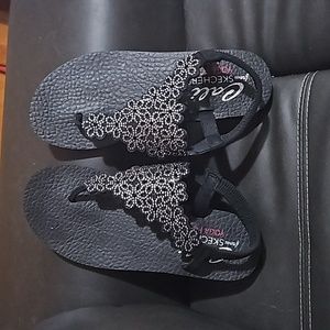 WOMEN'S SKECHERS CALI 119138 FLORAL LOVER SANDALS